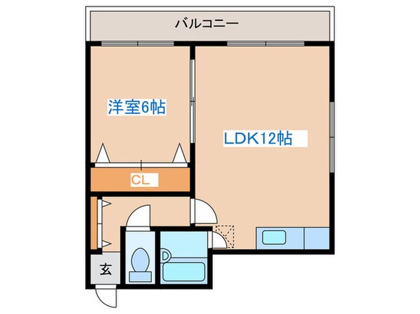 アルトゥパ－クマンションの物件間取画像